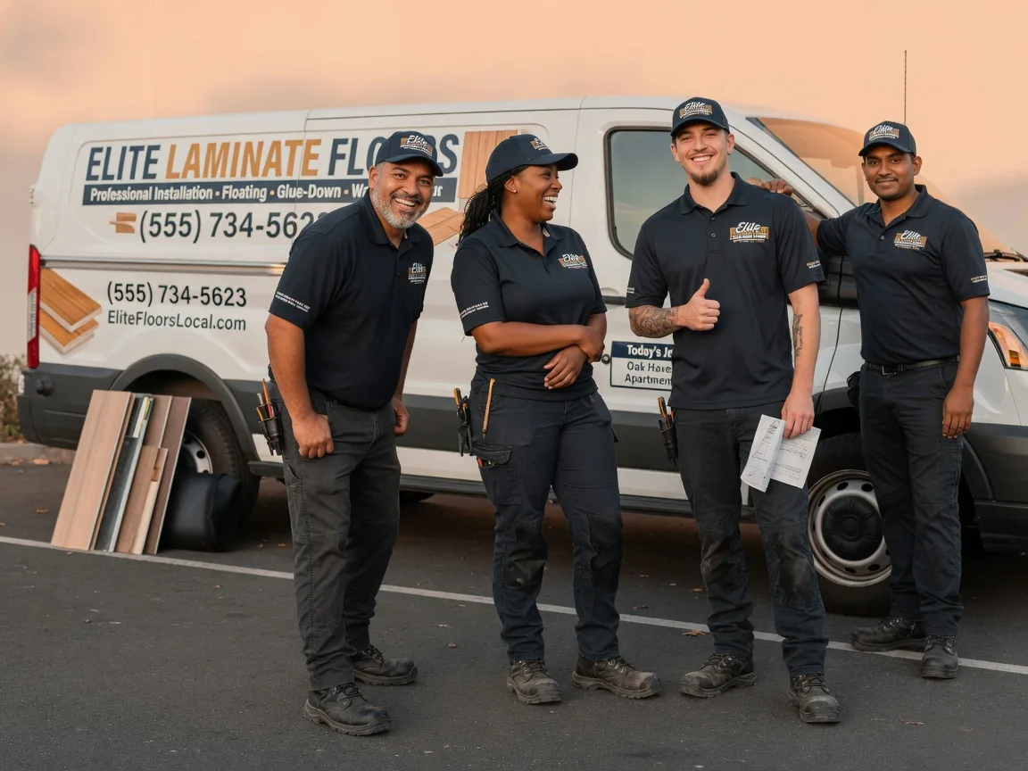 Laminate flooring installation company in Minden City, MI